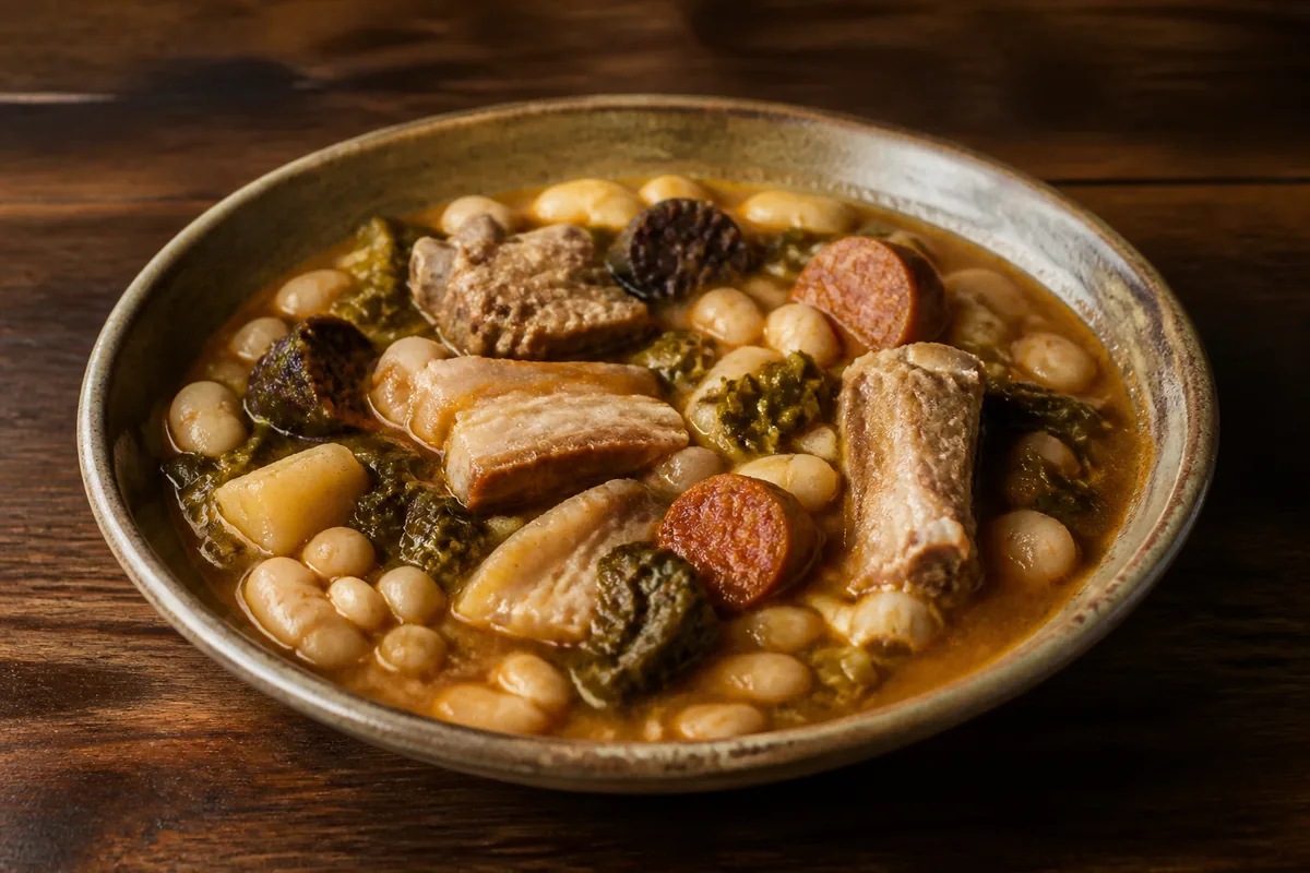 Cocido montañés rustique