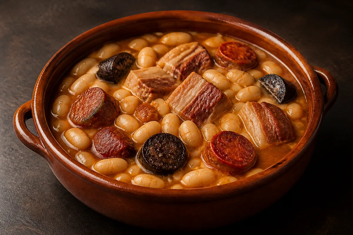 Fabada asturienne traditionnelle