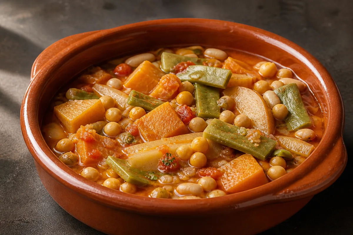 Olla gitana rustique